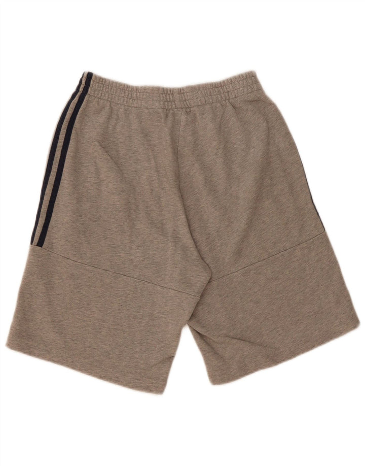 Adidas Hombre Pantalones Cortos Deportivos Pequeño Gris Algodón