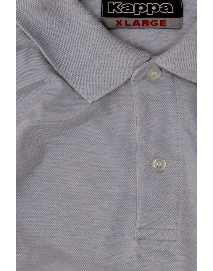 Kappa Polo Hombre XL Algodón Azul
