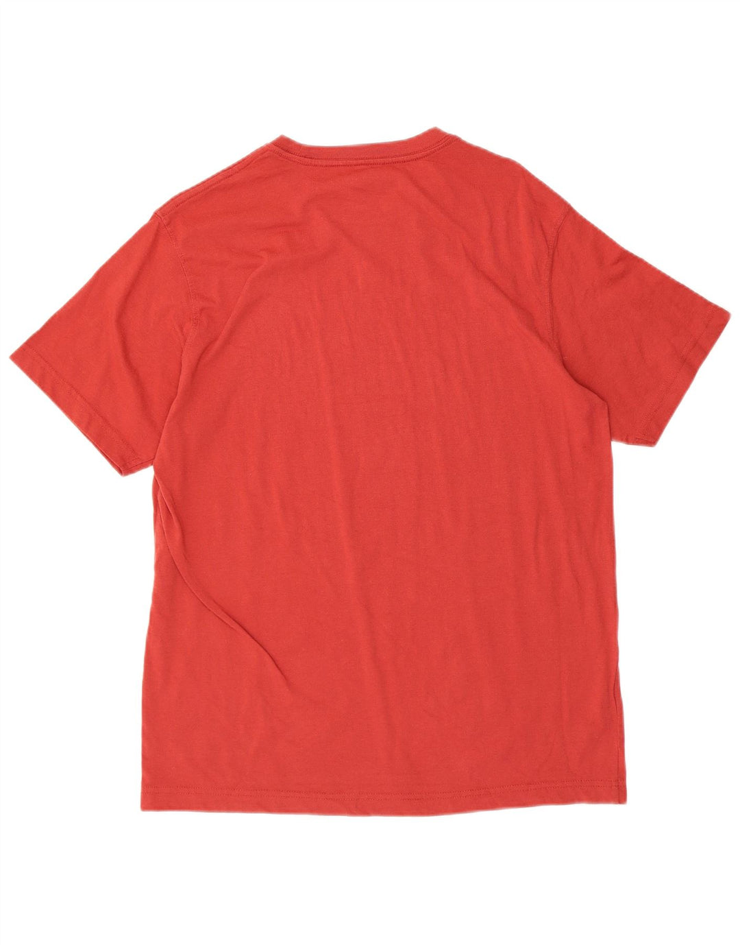 EDDIE BAUER Camiseta Hombre Top Medium Rojo Algodón