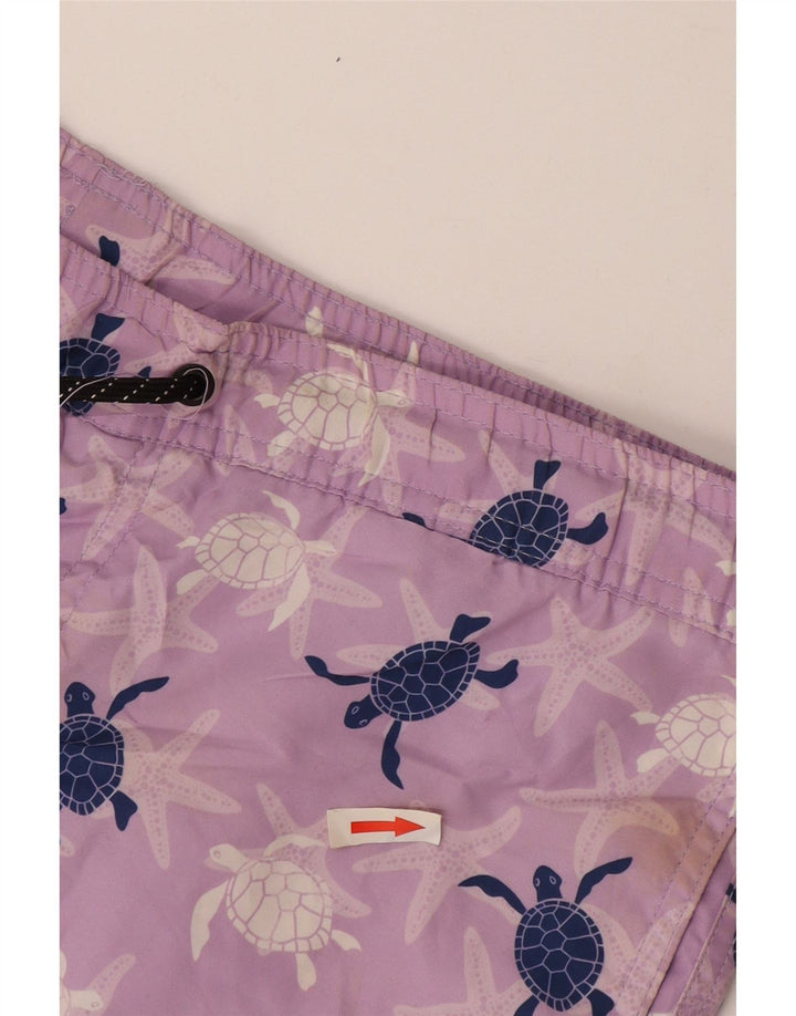 Jack & Jones Hombre Bañador Graphic Small Poliéster Morado