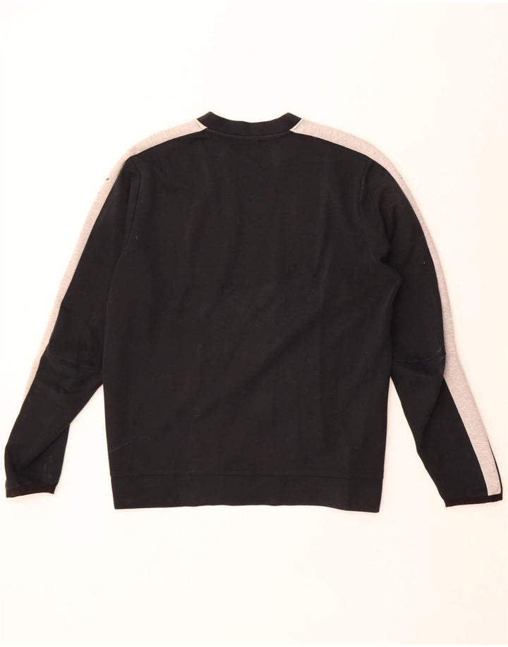 Puma Sudadera Jumper Medium Negro Colorblock Poliéster