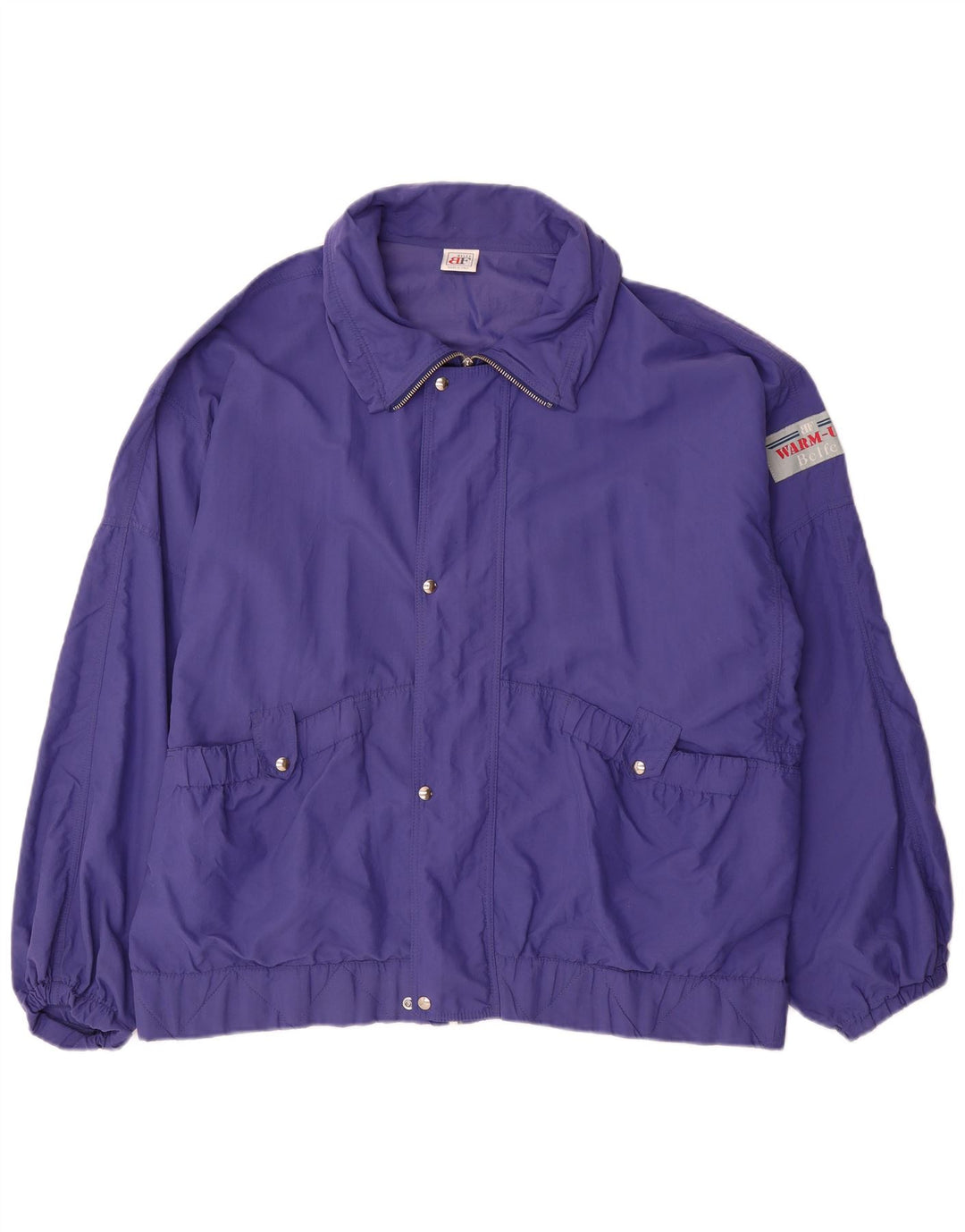Belfe Chaqueta impermeable holgada para hombre UK 38 Medium Purple