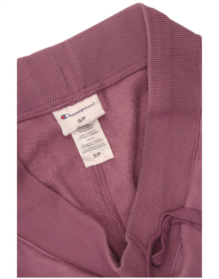 CHAMPION Pantalones de chándal para mujer Joggers UK 10 Small Purple Cotton