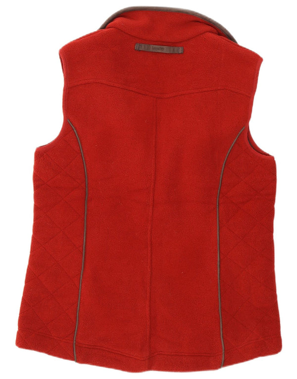 Musto Chaleco polar para mujer UK 44 Grande Poliéster burdeos