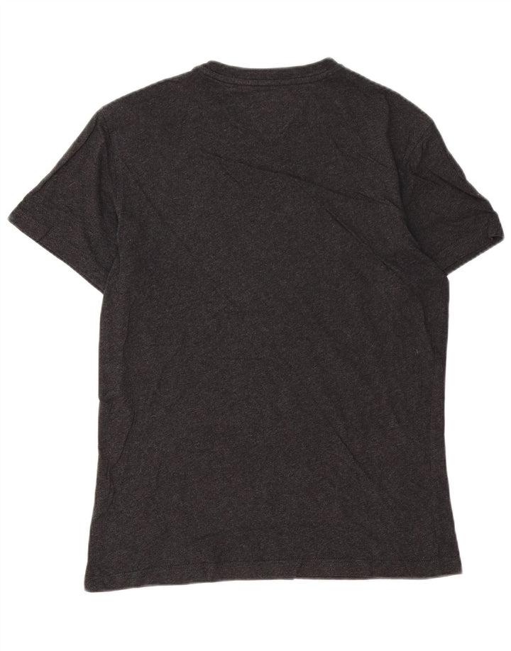 Tommy Hilfiger - Camiseta para hombre, talla pequeña, algodón gris