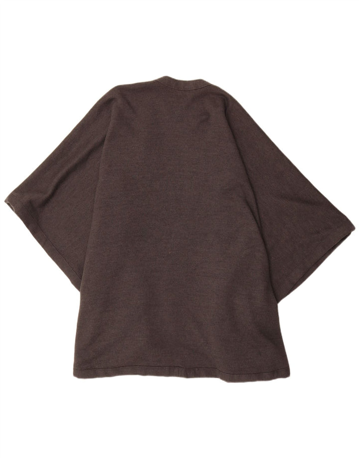 CELLINI Poncho Cárdigan para Mujer Talla única Gris Colorblock