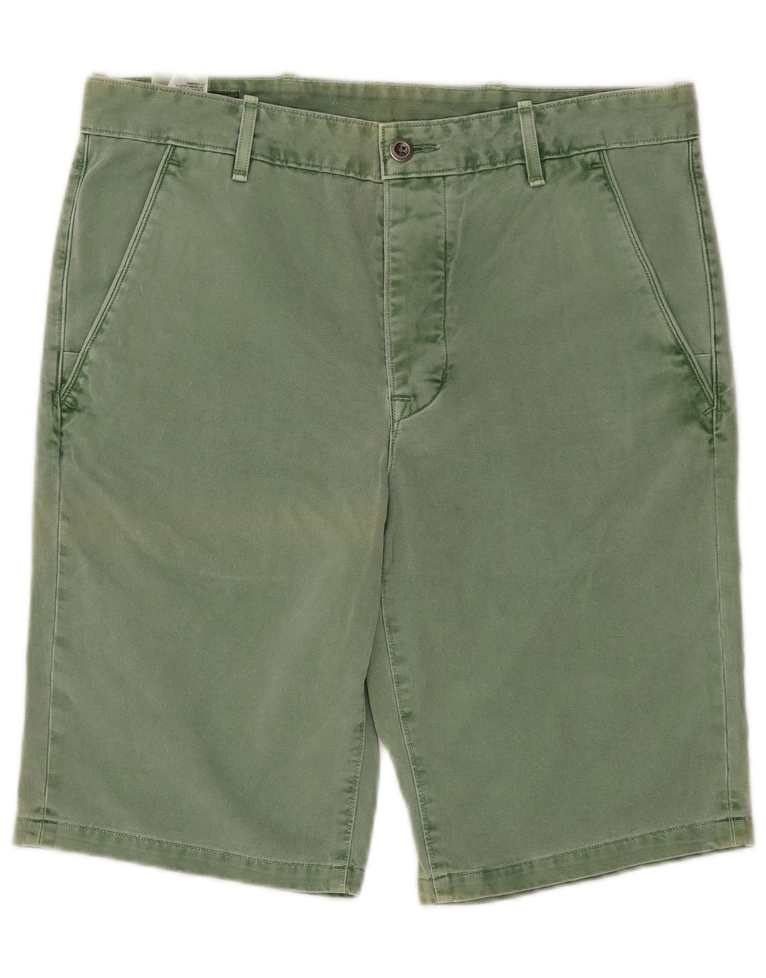 Pantalones cortos chinos Levi's para hombre W32 Algodón verde medio