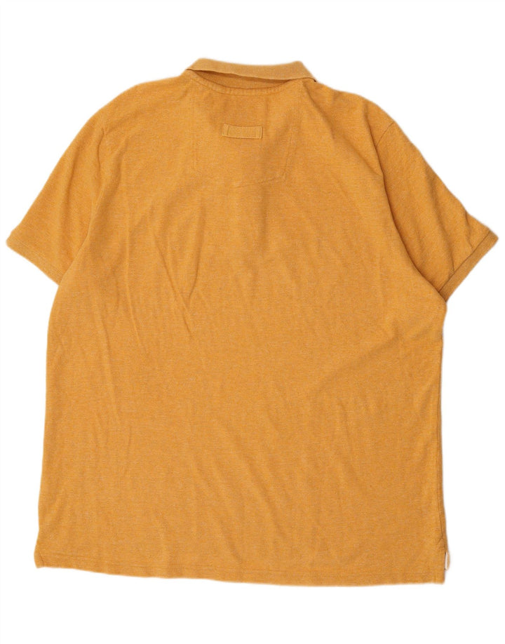 Polo para hombre Fat Face 3XL Algodón amarillo