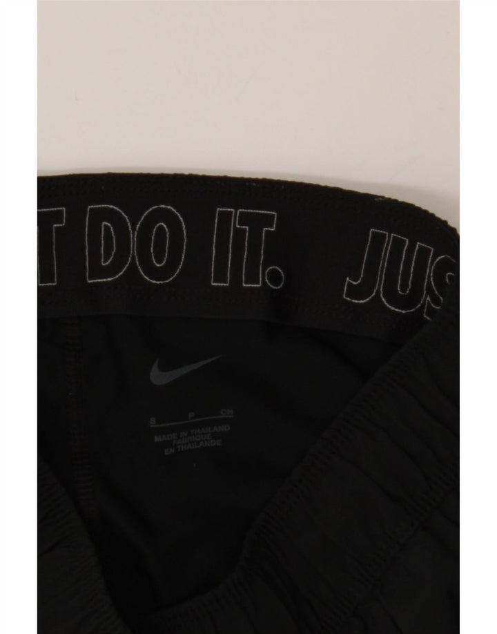 NIKE Womens Sport Shorts UK 10 Small  Black Vintage Nike and Second-Hand Nike from Messina Hembry 