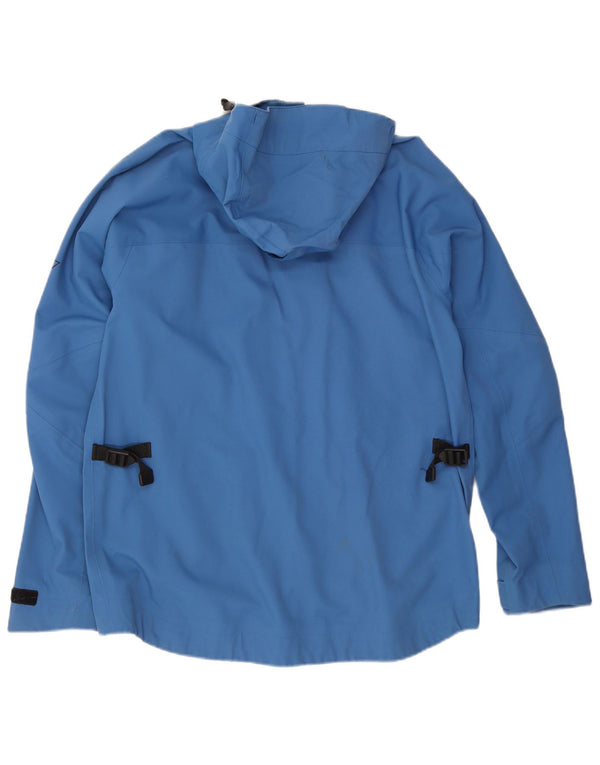 Musto Chaqueta impermeable con capucha para hombre UK 38 Azul medio Poliamida