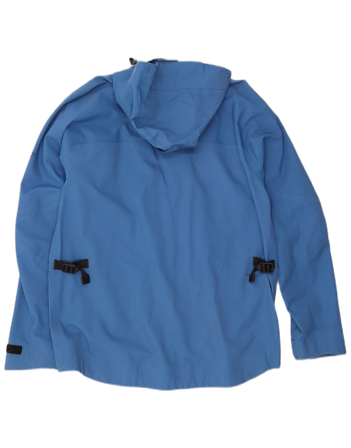 Musto Chaqueta impermeable con capucha para hombre UK 38 Azul medio Poliamida