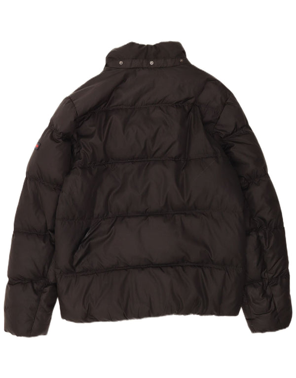 Tommy Hilfiger Chaqueta acolchada para hombre UK 42 XL Poliéster negro