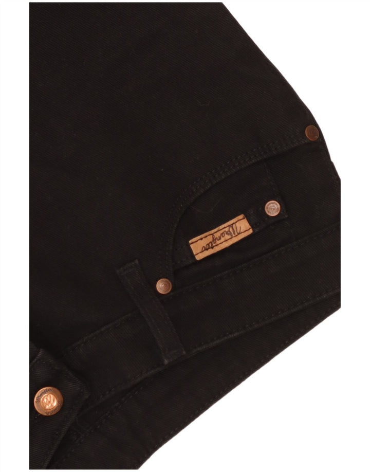 WRANGLER Vaqueros rectos para hombre W30 L31 Algodón negro