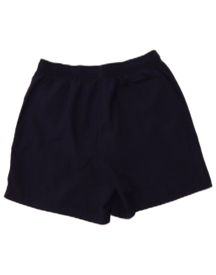 PUMA Pantalones cortos deportivos con gráfico para niños 15-16 años Azul marino