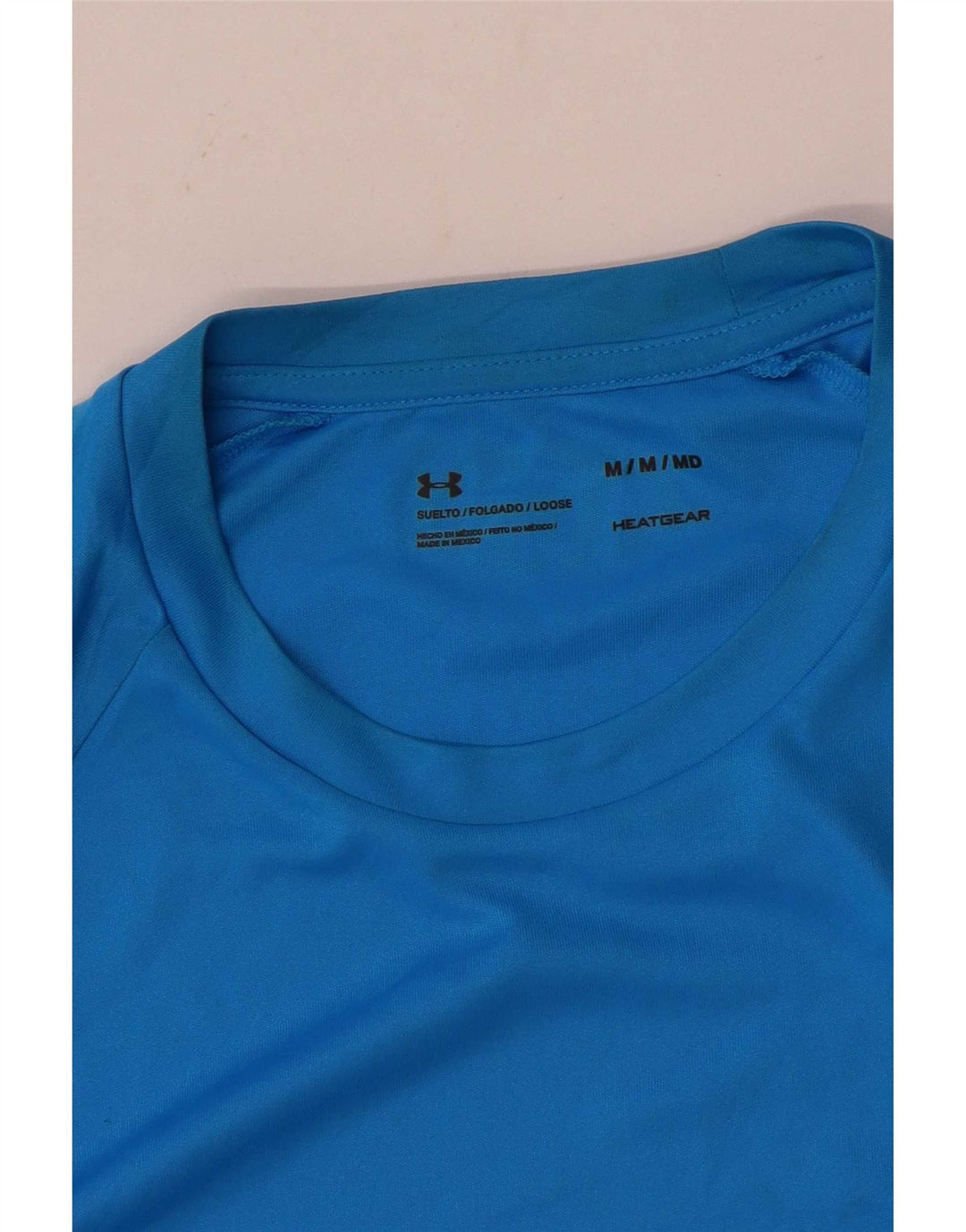 Under Armour Camiseta Regular De Manga Corta Para Hombre Azul Medio