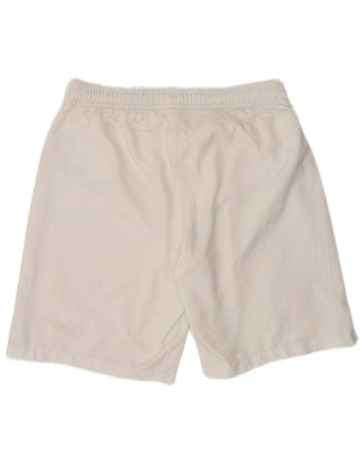 Nike KNVB - Pantalones cortos deportivos para hombre, color blanco mediano
