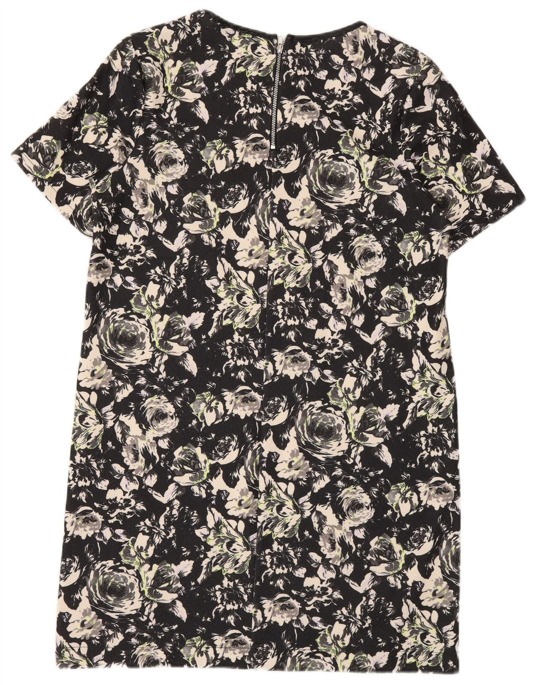 Vestido básico Oasis para mujer UK 44 Poliéster floral negro mediano