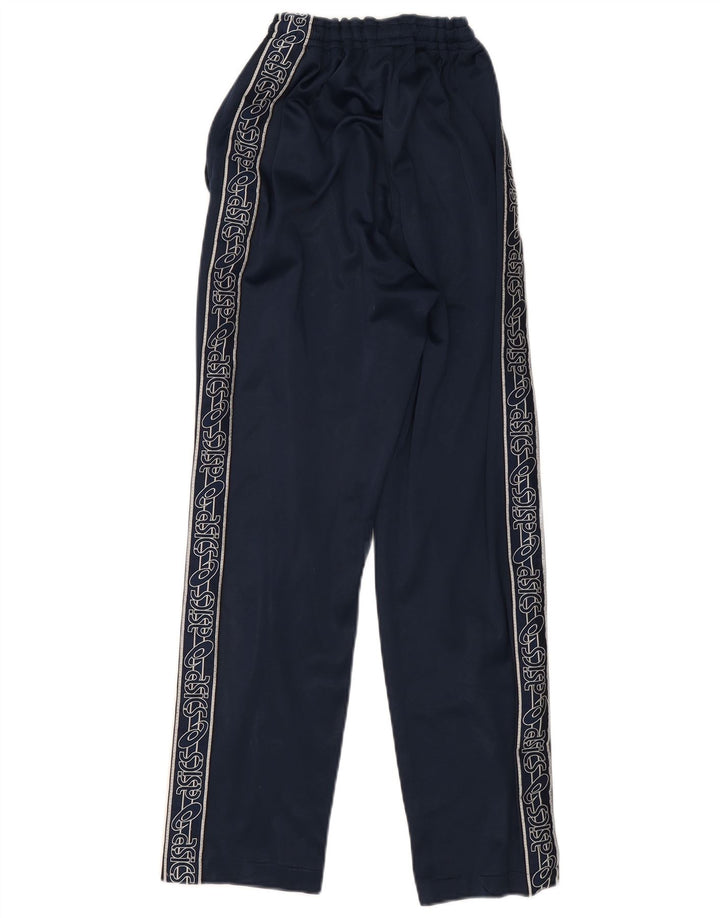 Asics Hombre Graphic Chándal Pantalones Pequeño Azul Marino
