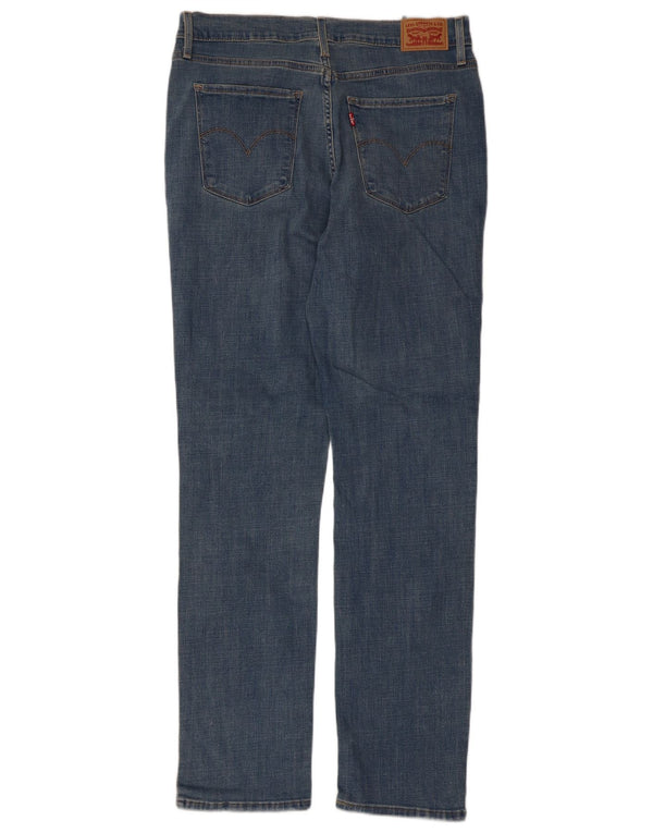 Levi's Jeans rectos de talle alto 724 para mujer W32 L32 Algodón azul
