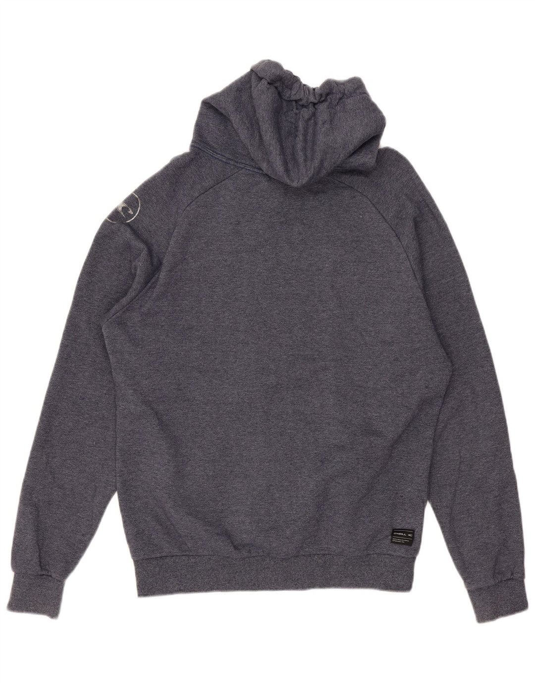 O'NEILL Jersey con capucha gráfica para hombre de algodón azul marino mediano