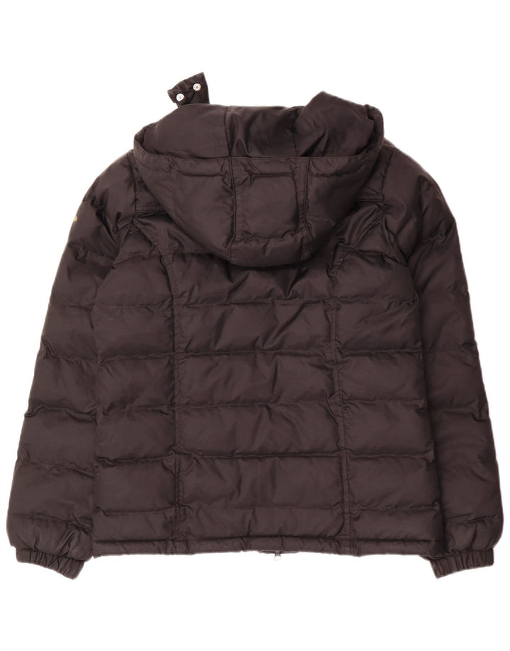 Chaqueta acolchada extragrande con capucha para mujer Lee UK 6 XS Poliamida negra