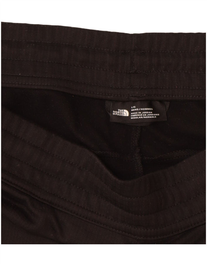 The North Face Pantalones cortos deportivos para hombre Poliéster color block negro grande