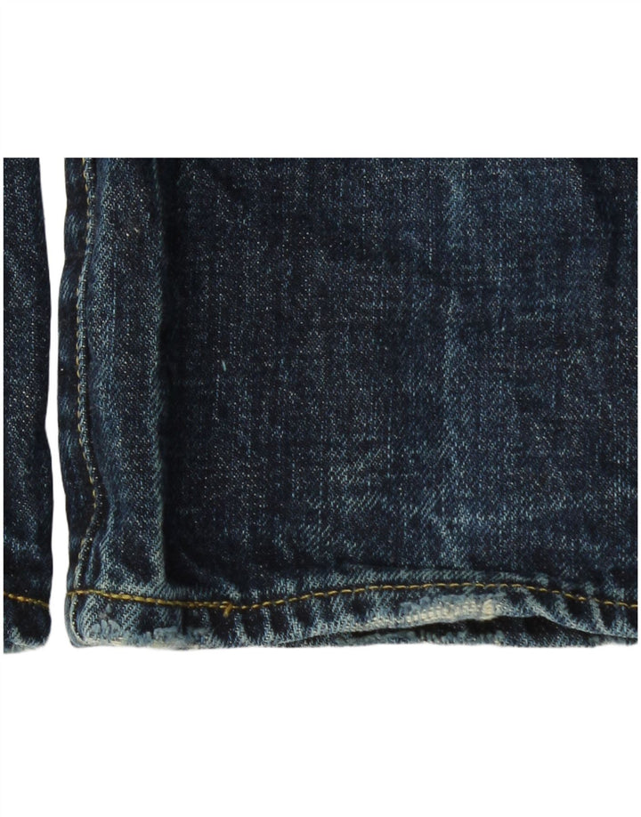 Vaqueros ajustados desgastados para hombre G-Star W33 L34 Algodón azul