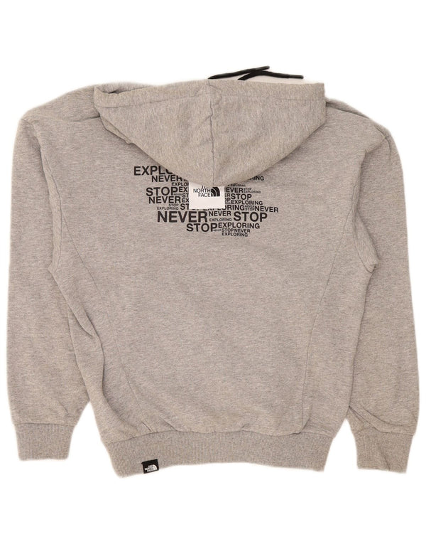 The North Face Jersey con capucha extragrande para mujer UK 10 Small Grey Cotton