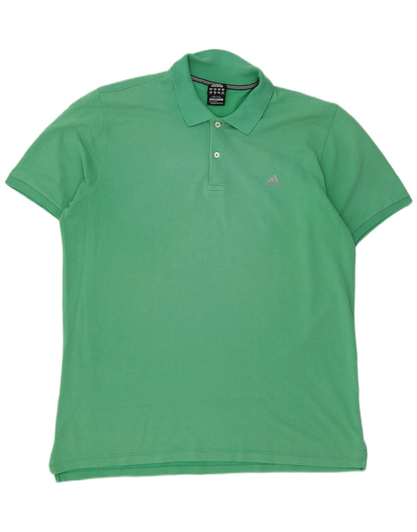 Adidas Mens Clima 365 Polo Camisa 3XL Algodón Verde