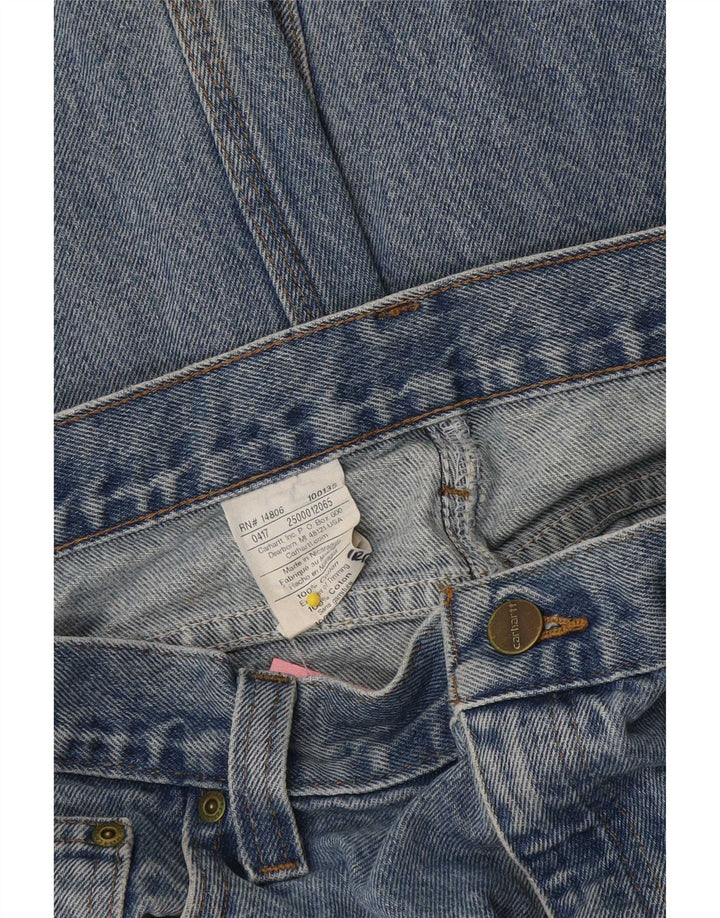 Vaqueros Carhartt Hombre Rectos W40 L30 Algodón Azul