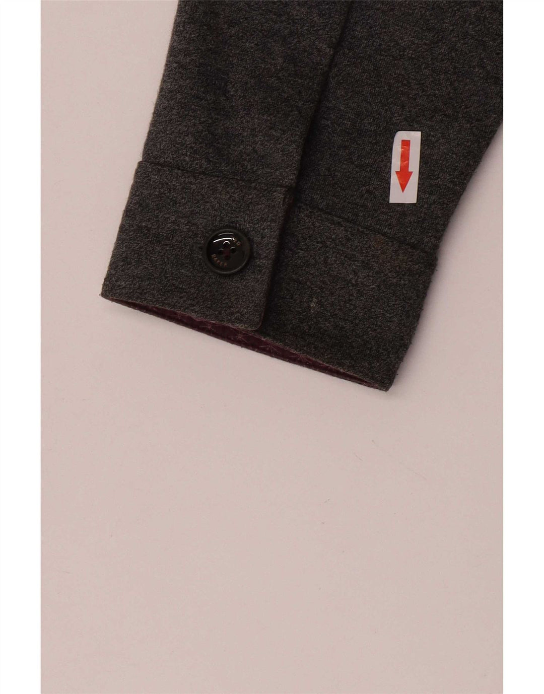 Ted Baker Chaqueta bomber para hombre Talla 4 Poliéster gris grande