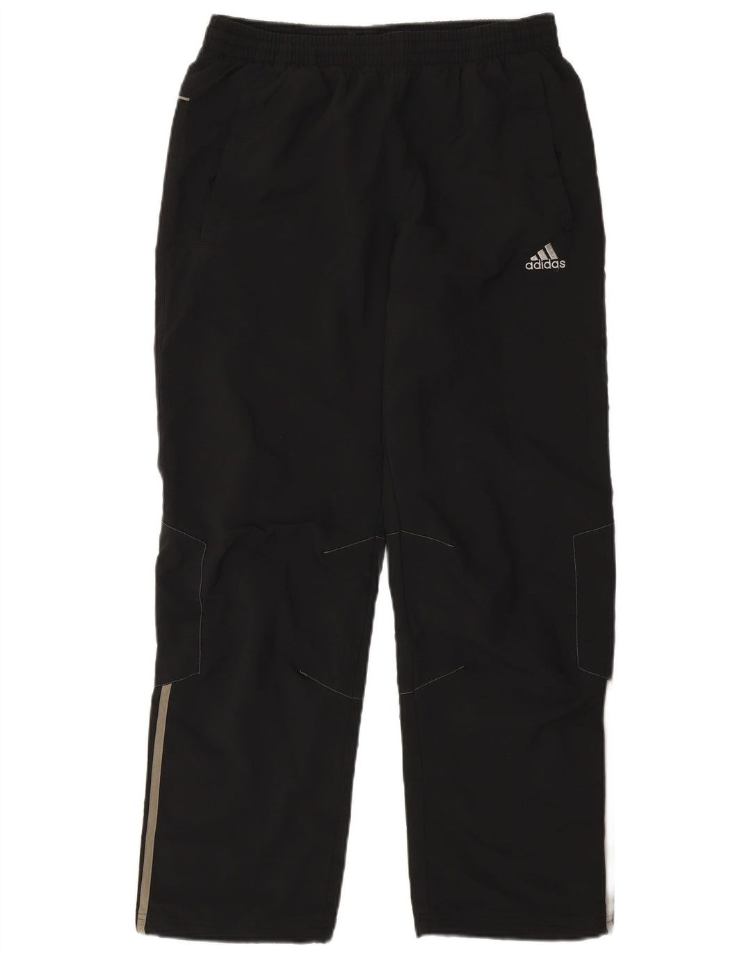 Adidas Mens Clima 365 Pantalones De Chándal Pequeño Negro Poliéster