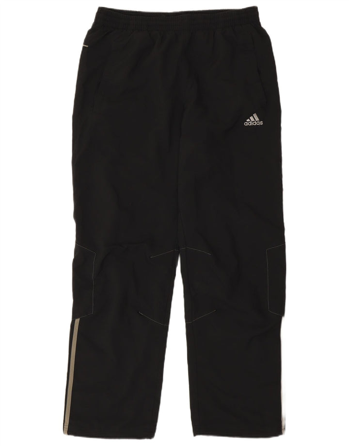 Adidas Mens Clima 365 Pantalones De Chándal Pequeño Negro Poliéster