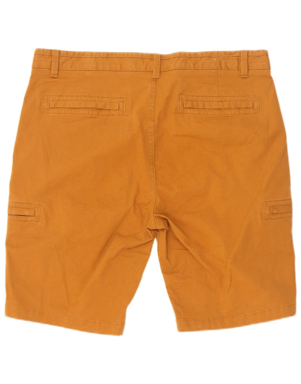 Scotch & Soda Pantalones cortos tipo cargo para hombre W36 Large Algodón marrón