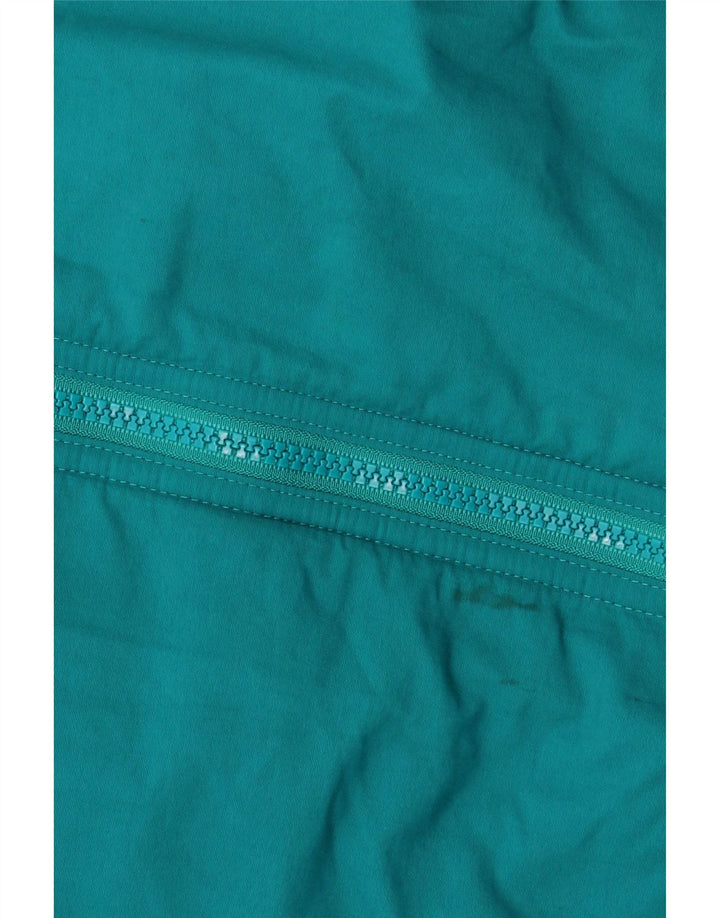 LANDS END Chaqueta cortavientos para hombre UK 42/44 Large Green Nylon