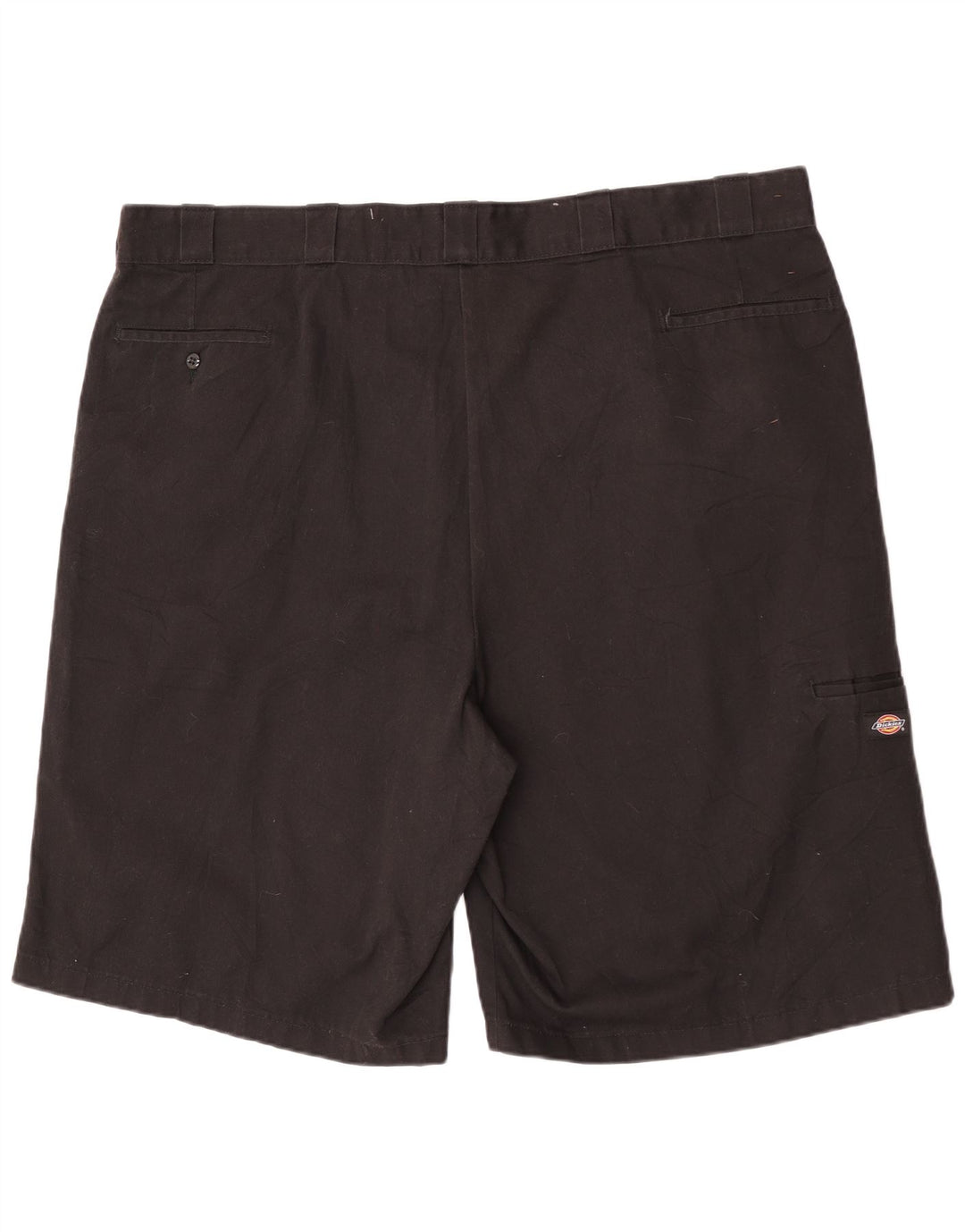 Dickies Pantalones cortos cargo para hombre W48 4XL Poliéster negro