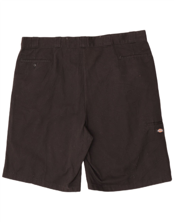 Dickies Pantalones cortos cargo para hombre W48 4XL Poliéster negro