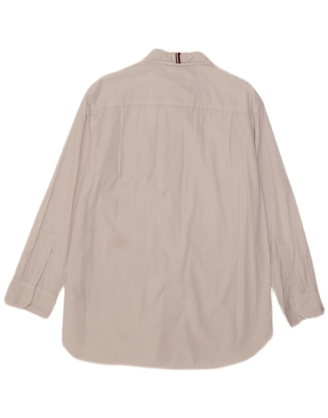 Tommy Hilfiger Camisa para mujer US 8 Mediana Algodón Blanco