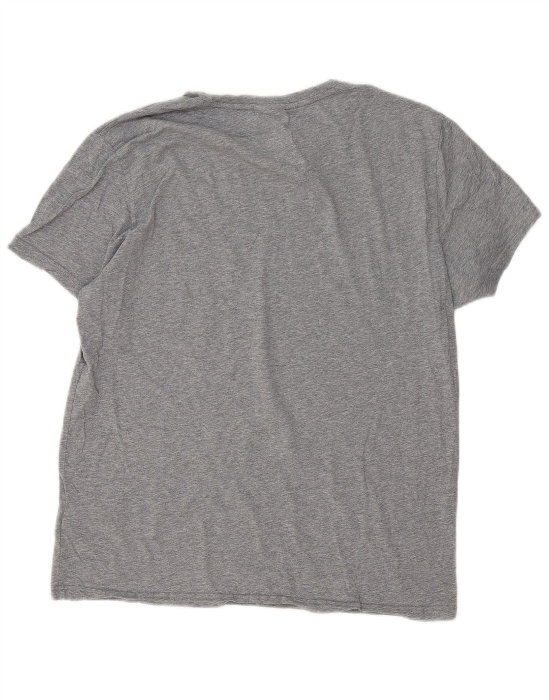 Gant Camiseta Gráfica para Hombre Top Grande Gris Algodón