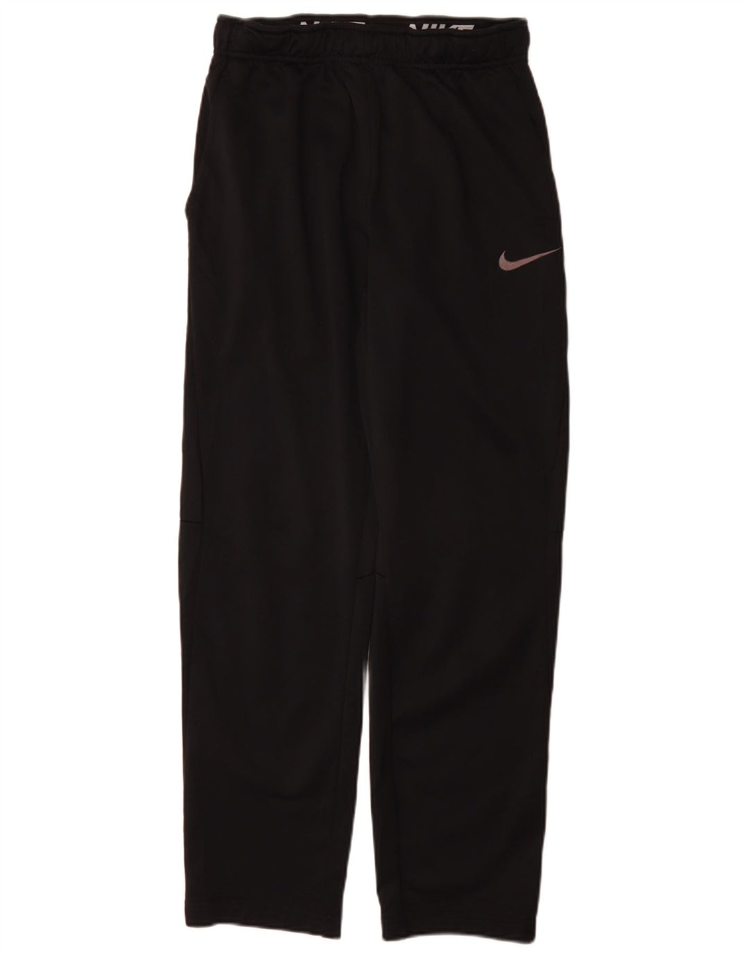 Nike - Pantalón deportivo para hombre, color negro, poliéster, talla pequeña