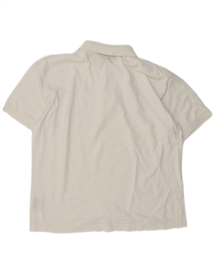 Kappa Polo Hombre 2XL Algodón Blanco