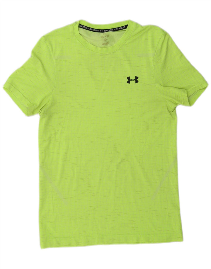 Under Armour Camiseta gráfica para hombre Top Small Verde