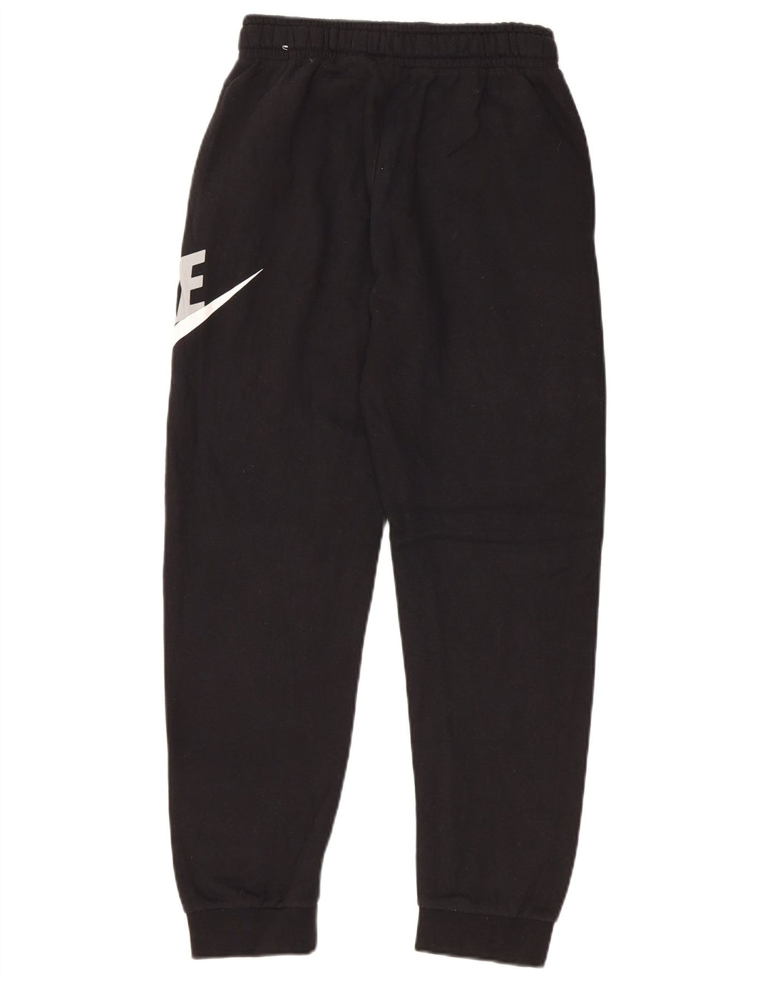 NIKE Pantalones de chándal con estampado gráfico para niños, 12-13 años, grande, negro
