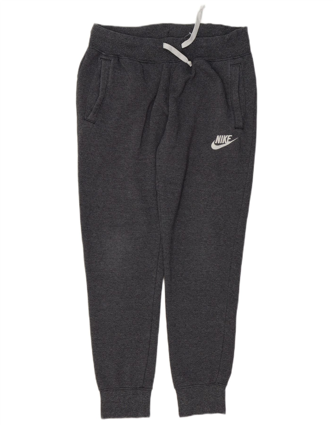 NIKE Hombre Pantalones de Chándal Joggers Gris Medio Algodón