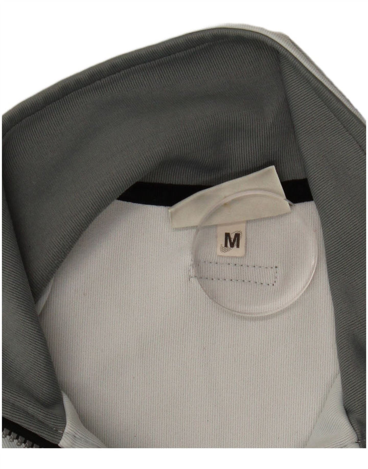 Asics - Chaqueta de chándal para mujer, talla 40, color gris medio