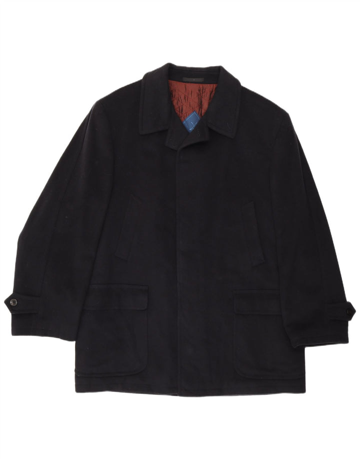Abrigo VINTAGE para hombre IT 52 XL Cachemira azul marino