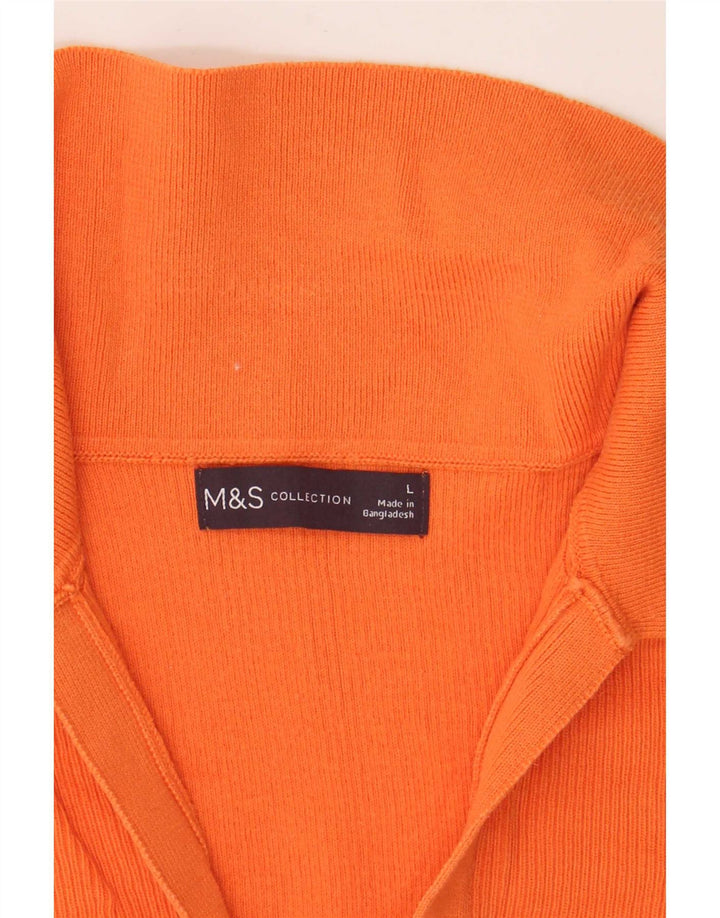 Marks & Spencer Polo para mujer UK 44 Grande Naranja