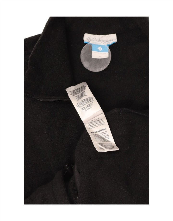 COLUMBIA Chaqueta polar para hombre ES 38 Mediana Negro Poliéster