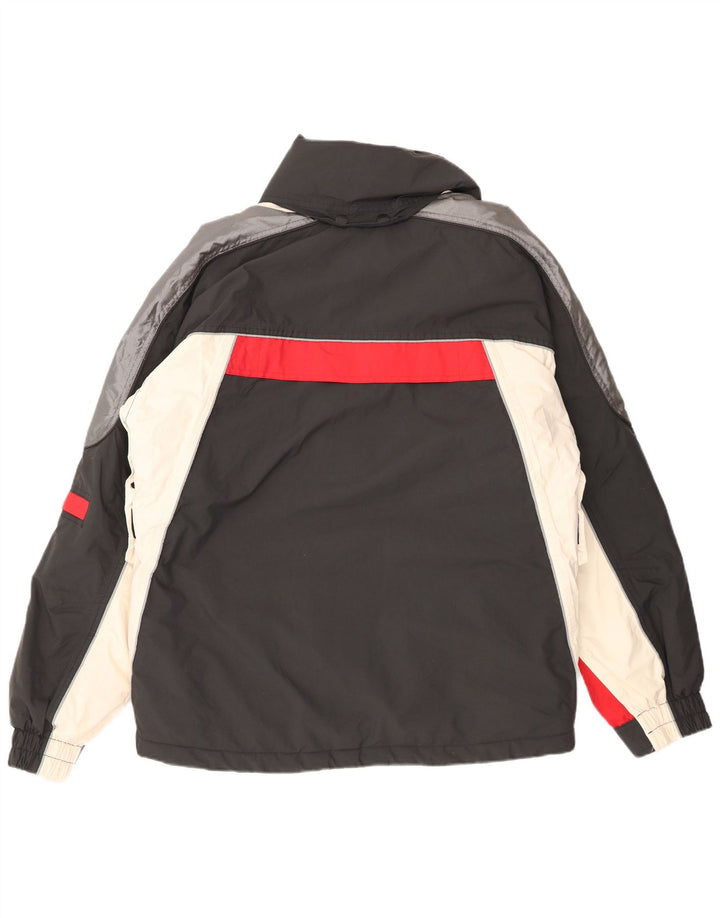 Luhta Chaqueta de esquí para hombre UK 40 Large Azul marino Colorblock Poliamida