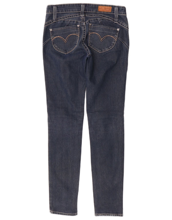 Levi's Vaqueros pitillo de cintura baja para mujer W26 L29 Algodón azul marino